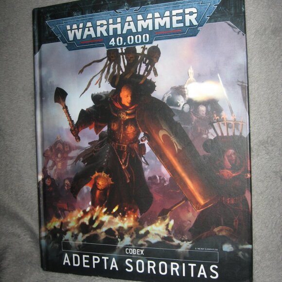 Warhammer Hardcover Book 40,000 40K Codex: Adepta Sororitas 2409A7 - Picture 1 of 11